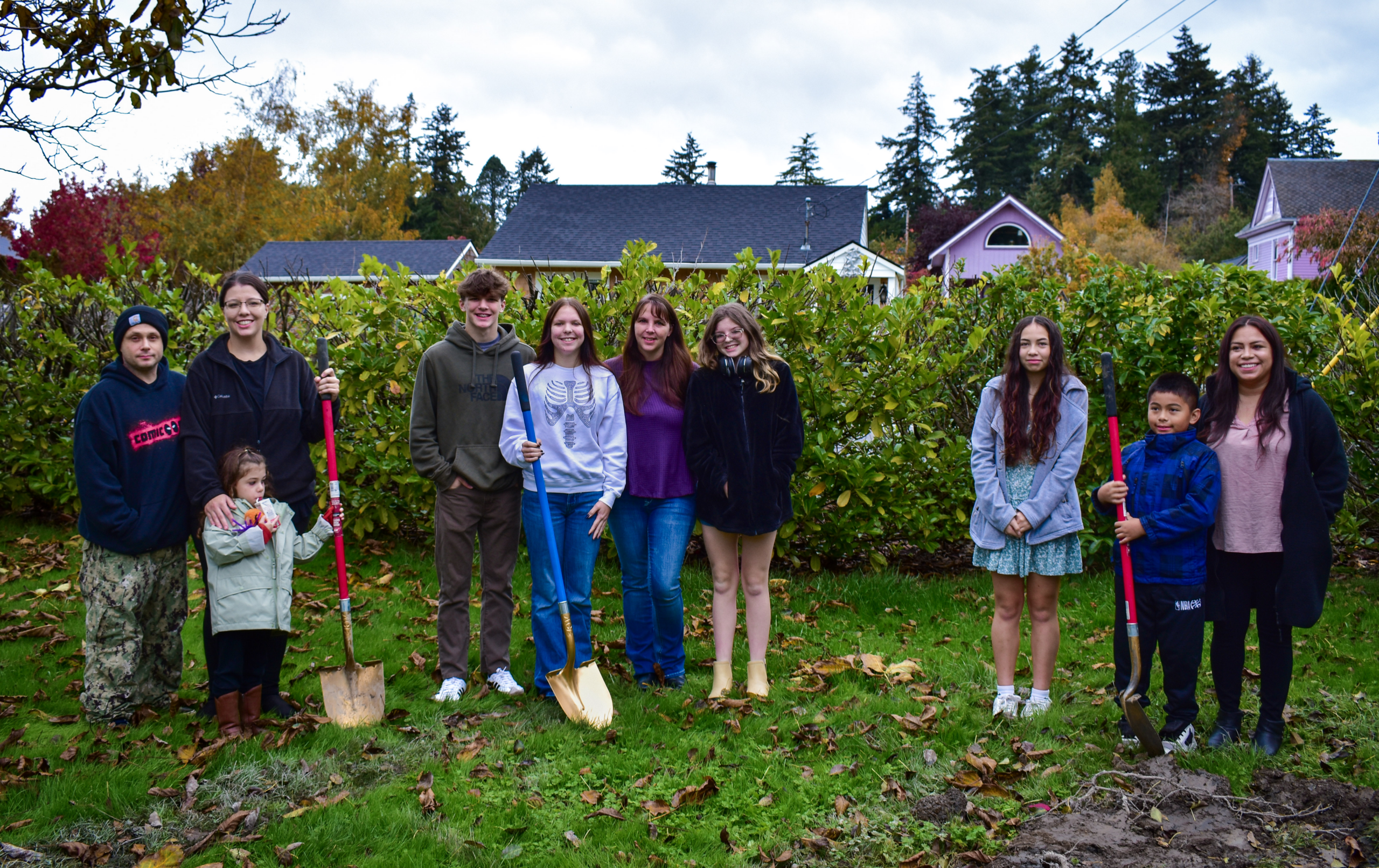 Selected Families for Caledonia Cottages Project